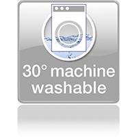 30° machine washable