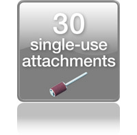 30 single use attachments